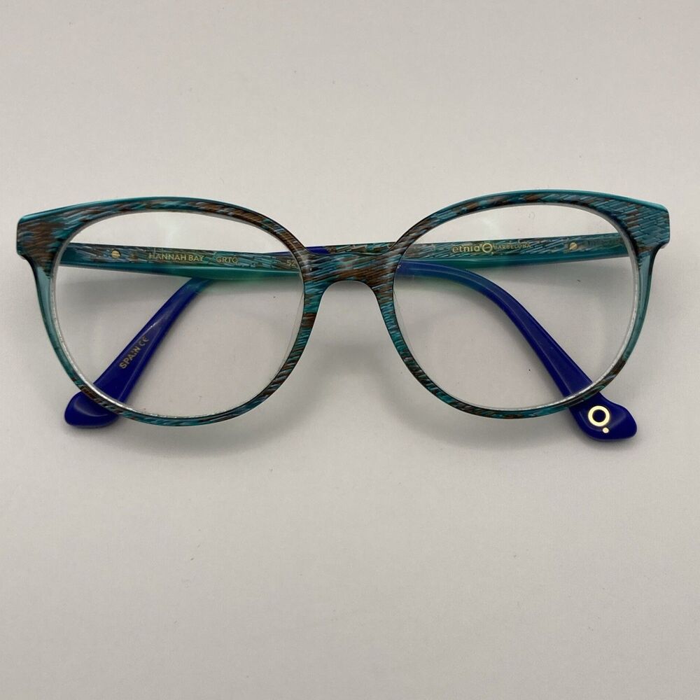 Etnia Barcelona GRTQ 52 17 142 Blue Hannah Bay Eyeglasses Frames